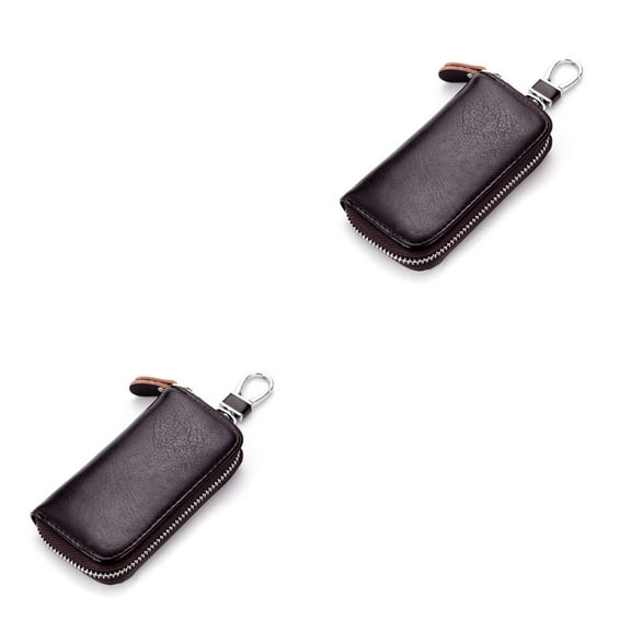 2 Count Wallet Keychain Fob Cars Accessories for Accessory Holder Multifunction