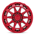 thumbnail image 3 of 18x9 Black Rhino Rotor Candy Red Wheel 5x5 (-18mm), 3 of 3