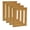 Gold, variant on Cardinali Plein Aire Gold 24x36" Open Back Frames for Canvas Art - Box of 4, 3" Wide Moulding w/ Raised Edge -1/2" Rabbet Depth- Timeless Picture Frame for Canvas - Made in USA, No Glass or Backing