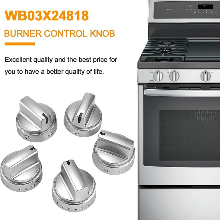 GE WB03X24818 Gas Stove Knob Replacement, PS11729081 GE WB03X24818 Gas Stove Knob Replacement, PS11729081