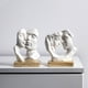 thumbnail image 4 of Inteprter Mano de obra artística blanca, amantes de la Academia oscura, decoración de cerámica, accesorios para el hogar, artesanías hechas a Decoración del hogar A, 4 of 6