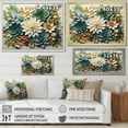 thumbnail image 4 of Designart "Green Succulents Flowers peaceful Succulents VI" Floral Canvas Print, 4 of 5