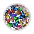 thumbnail image 1 of 4 Pcs Butterfly Knobs for Kitchen Cabinet Cupboard Dresser Bookcase Drawer Pulls Handles Round Home Decor, 1 of 5