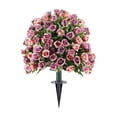 thumbnail image 2 of Spring And Summer Artificial Imitation Rose Flowers For Ground Planting In Outdoor Gardens Courtyards And Porch Decorations, 2 of 6