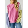 thumbnail image 1 of a.Jesdani Bold Stripe Long-Sleeve Top | Exposed Seam, Side Slits, Chic Fit, 1 of 8
