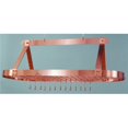 thumbnail image 1 of Old Dutch International 109CP 48 Inch x 19 Inch x 15.5 Inch Oval Satin Copper Pot Rack with 24 Hooks, 1 of 1