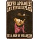 thumbnail image 1 of Placa Metal Vintage John Wayne Pintura Hierro Rectangular Del 30x40cm, 1 of 9