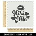 thumbnail image 2 of Kiss Me Lips DIY Cookie Wall Craft Stencil - 9.0 Inch, 2 of 5