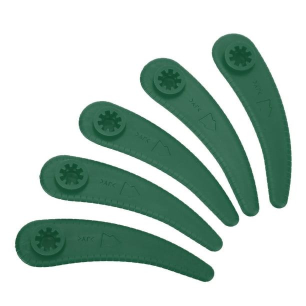 Flexible Fast Cutting Lawn Mower Blades for Bosch Green 25PCS