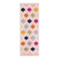 thumbnail image 3 of Unique Loom Aruba Outdoor Collection Area Rug - Noord (2' x 3' Rectangle Pink/Gold), 3 of 7