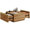 thumbnail image 3 of Pemberly Row  Engineered Wood Coffee Table in Sindoori Mango, 3 of 11