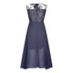 thumbnail image 5 of ICHUANYI Clearance Women Sexy Solid Sleeveless Round Neck Lace Chiffon Mesh Waist Party Dresses(Purple, XL) ICHUANYI WER2023080902171, 5 of 5