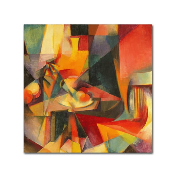 Trademark Fine Art 'Synchromy 3' Canvas Art by Stanton Macdonald-Wright