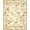 Ivory, Pattern 2, variant on Flatwoven High Traffic Area Rug, Subtle Botanical Scroll with Curved Vine and Petal Elements, Non Slip, Stain Resistant, Washable Area Rugs for Living Room, Bedroom(Ivory, 5X7)