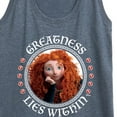 thumbnail image 3 of Disney Brave - Merida Greatness Lies Within - Women's Racerback Tank Top, 3 of 5