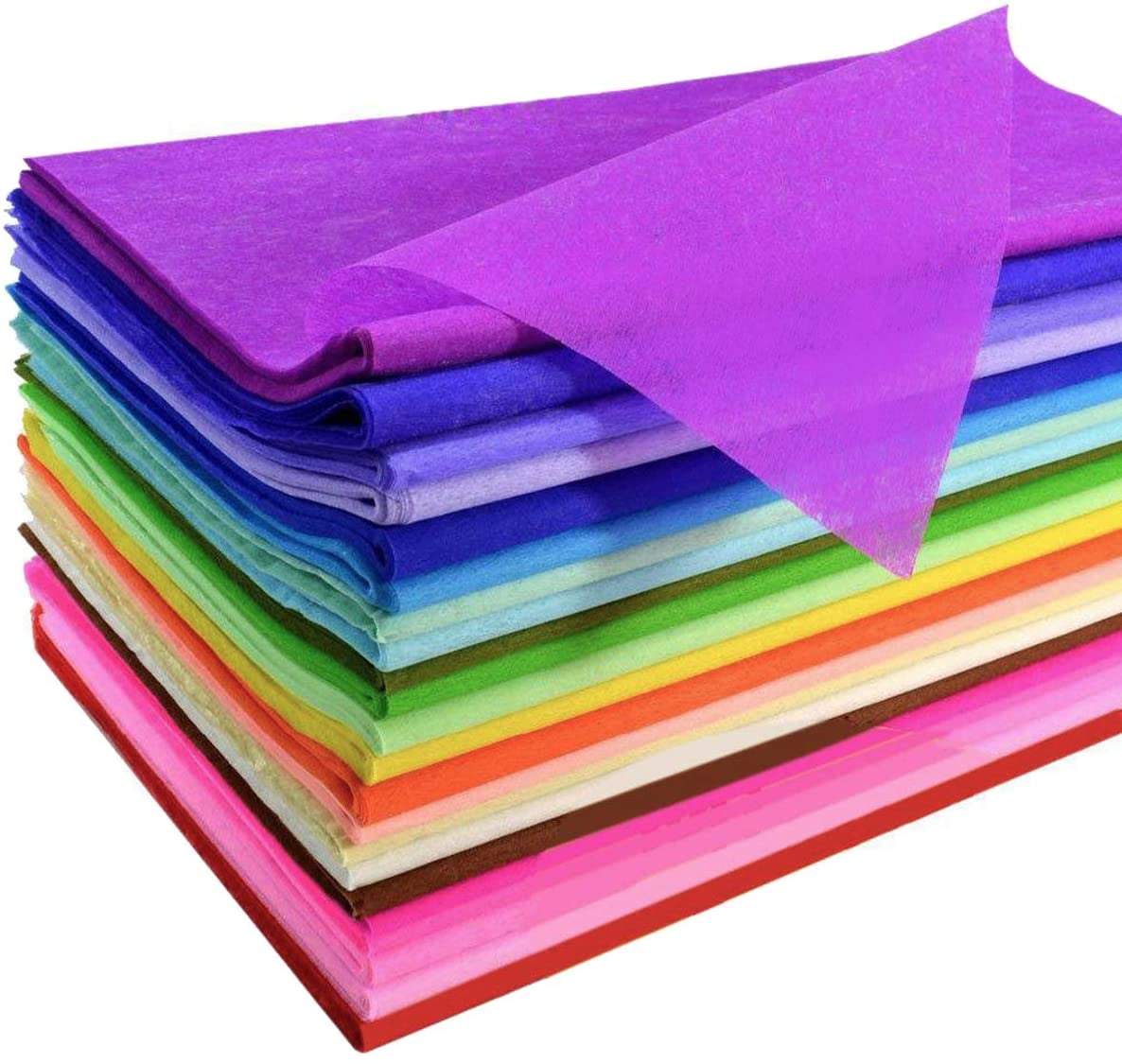 Multi Colored Fiber Craft Tissue Paper Pack 