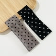 thumbnail image 4 of Elastic Workout Headband Nonslip Round Dot Design Hair Ornament Soft Fabric Hair For Fitness Daily Use, 4 of 9