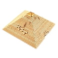 thumbnail image 2 of Juego de caja de rompecabezas de madera, juego de escape, rompecabezas 3D educativos, desmontaje interactivo, rompecabezas único para juegos, CUTICAT Rompecabezas de la pirámide, 2 of 8