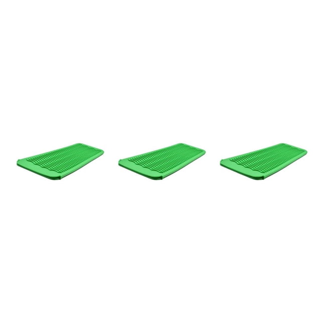 Matsuzay Estera resistente al calor Viaje Buena elasticidad Textura de onda Diseño antideslizante Cubierta de rizador Regalo perfecto para alisador No.1 No.1 3piezas Matsuzay CBP237128
