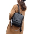 thumbnail image 2 of xiaxaixu Sac à Dos en Cuir PU pour Femmes avec Bandoulière Réglable, Poche Anti-Vol Imperméable, 2 of 5