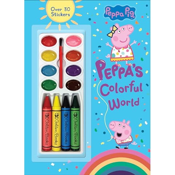 Pre-Owned Peppa's Colorful World (Peppa Pig) Paperback