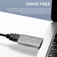 thumbnail image 5 of Tarjeta De Captura De Video Convertidor De Señal De Video Compatible Con Hdmi 1080P Tarjeta De Captura De Video Usb 3.0 Para Transmisión De Conferencias De Transmisión En Vivo Cateissary EL010956-00, 5 of 5