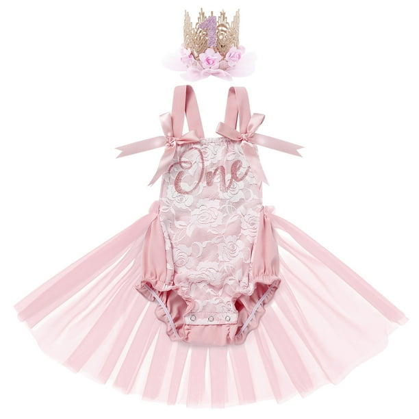 IBTOM CASTLE Pumpkin Outfit For Baby Girl - Halloween Romper + Tutu Skirt + Headband Set For 1st Birthday & Photo Shoots