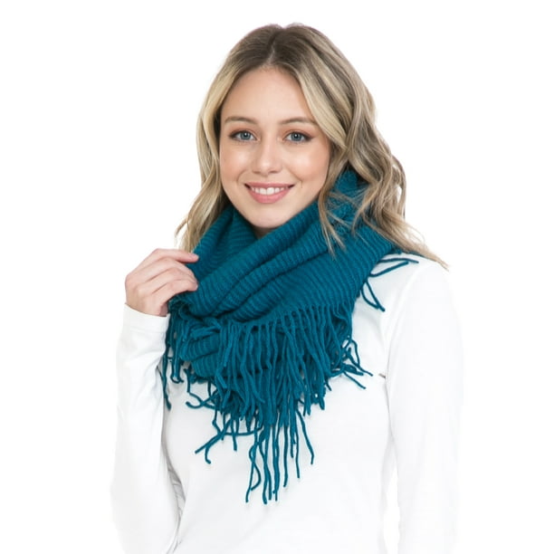 Basico Basico Women Crochet Infinity Scarf Neck Warmer Knit Winter