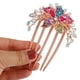 thumbnail image 5 of Peineta para el pelo Unique Bargains con incrustaciones de diamantes de imitación, 5 of 7