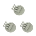 thumbnail image 4 of yingyy 1/2/3/5 Seamless Adhesive Hook Strong Bearing Capacity 3in1 Stick Hooks Hanging Rack Wall-Mounted Key Holder Towel Storage Racks Green 3PCS, 4 of 6