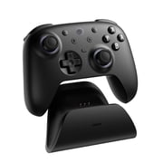 8Bitdo Ultimate 2 Bluetooth Controller for Switch/Switch 2 & Windows PC, Switch Pro Controller with TMR Joysticks, Switchable Hall Effect/Tactile Triggers, Vibration and Motion Control - Black