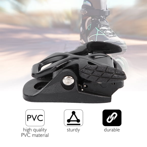 Hebilla para cordones de zapatos ANGGREK PVC negro 1 pieza