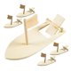 thumbnail image 1 of 5pcs DIY Wooden Sailboat Models Wood Boat Craft Paint Boat Toys Painting Boat, 1 of 2