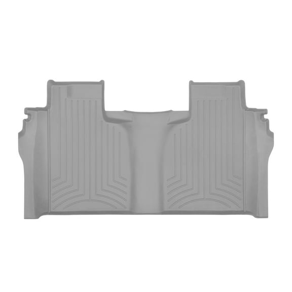 WeatherTech FloorLiner HP Custom Fit Floor Mats compatible with Silverado 1500 LTD, Silverado 1500, Sierra 1500, Silverado 2500HD/3500HD, Sierra 1500 Limited, Sierra 2500HD/3500HD - 2nd Row, Grey