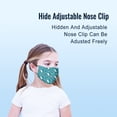 thumbnail image 2 of Cute Bichon Frise Dog Graphic Printed Cloth Face Masks Reusable Washable Adjustable for Child (5 PCS), 2 of 5