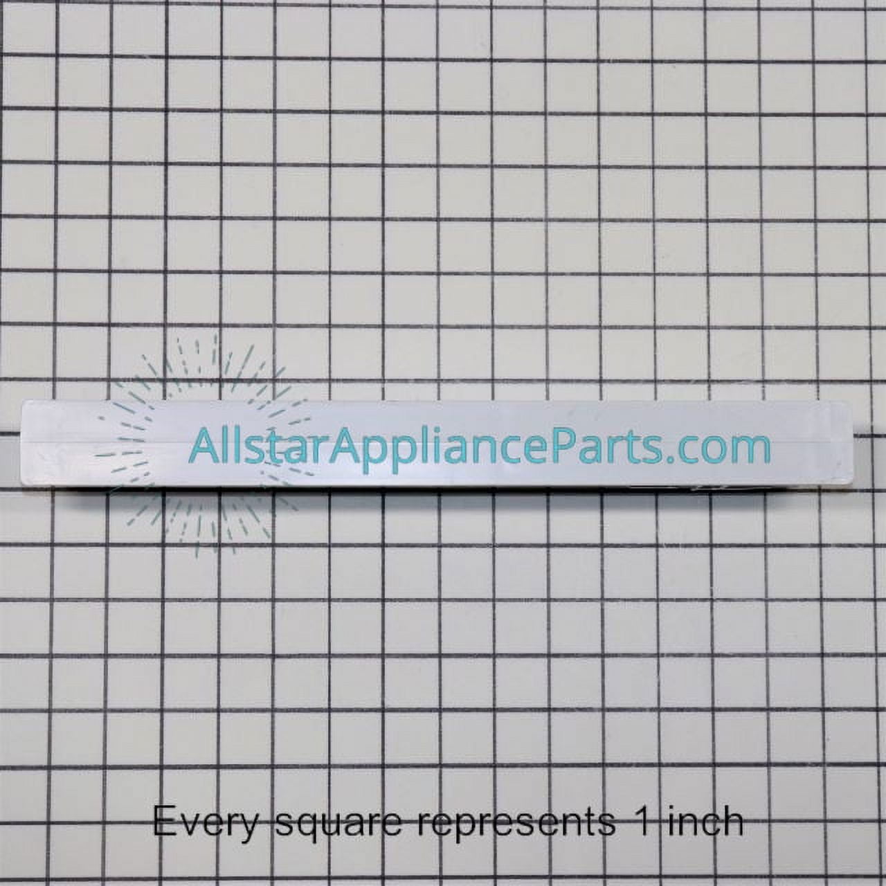 Whirlpool Refrigerator Center Drawer Slide Rail WPW10326469