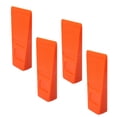 thumbnail image 3 of FONWILYO 4Pcs Orange Plastic Felling Wedge For Lumberjack Tools And Portable Manual Splitter, 3 of 7