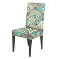 thumbnail image 4 of KBOOK Stretch Dining Chair Covers Bohemian Chair Covers for Dining Room Party Wedding Banquet (1PC), 4 of 5