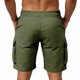 thumbnail image 4 of Ceisia Men's Relaxed Fit Cargo Shorts with Multi-Pocket & Elastic Drawstring Waist Gifts, 4 of 7