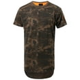 thumbnail image 1 of FashionOutfit Men's Short Sleeve Military Camo Print Shirt With Zipper Details, 1 of 3