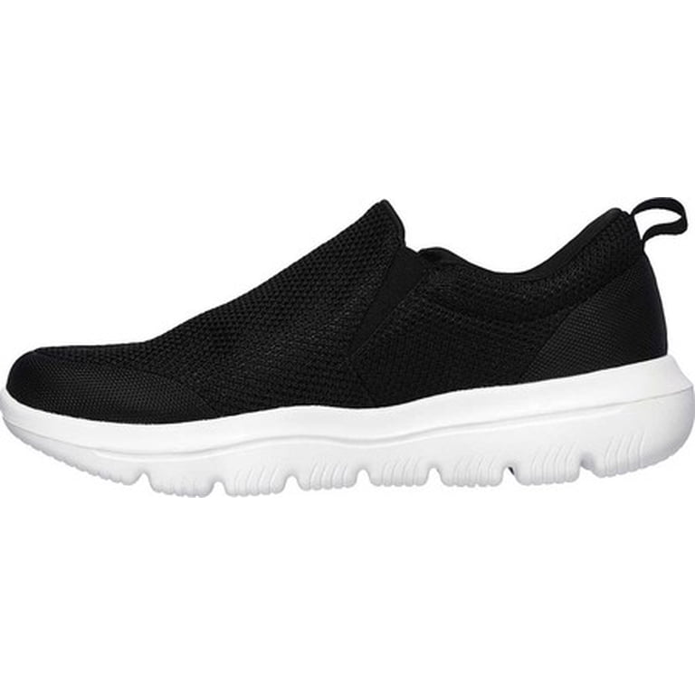 Skechers Men GoWalk Evolution Ultra Black White‎ Slip On Shoes 54738EWW Sz 10.5 Skechers Men main image 4