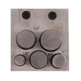 thumbnail image 2 of Disc Cutter Set 5/7 Size Cut Circular Metal Discs Round Jelry Round Shapes - s, 2 of 8