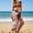 Coffee, variant on HAIJIE Womens 2 Piece Swimsuits Beach Vacation Ladies Bathing Suits Comfortable Swimwear for Women with Shorts Bathing Suit (Blue,M)