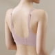thumbnail image 4 of Sujetador sin aros y sin costuras con relleno y escote festoneado para mujer: bralette suave y cómodo sin aros, cobertura total, informal y sexy, 4 of 7