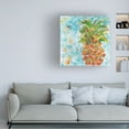 thumbnail image 2 of Trademark Fine Art 'Pineapple Bright' Canvas Art by Kellie Day, 2 of 4