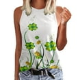 thumbnail image 1 of FVWITLYH Basic Tops Women Summer Solid Color Women's Vest Suspender Simple And Exquisite Design White,S, 1 of 4