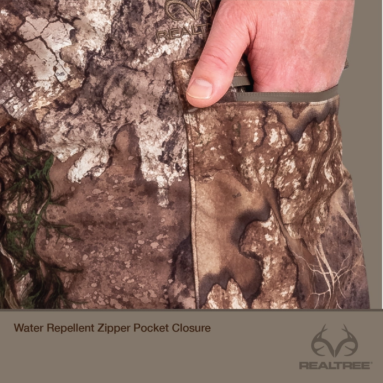 Realtree Men's Scent Control Pant, Real Tree APX, Size Medium