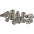 thumbnail image 6 of CosmoLiving by Cosmopolitan Gold Metal Overlapping Textured Spiral Plate Wall Decor with Black Accents, 6 of 7