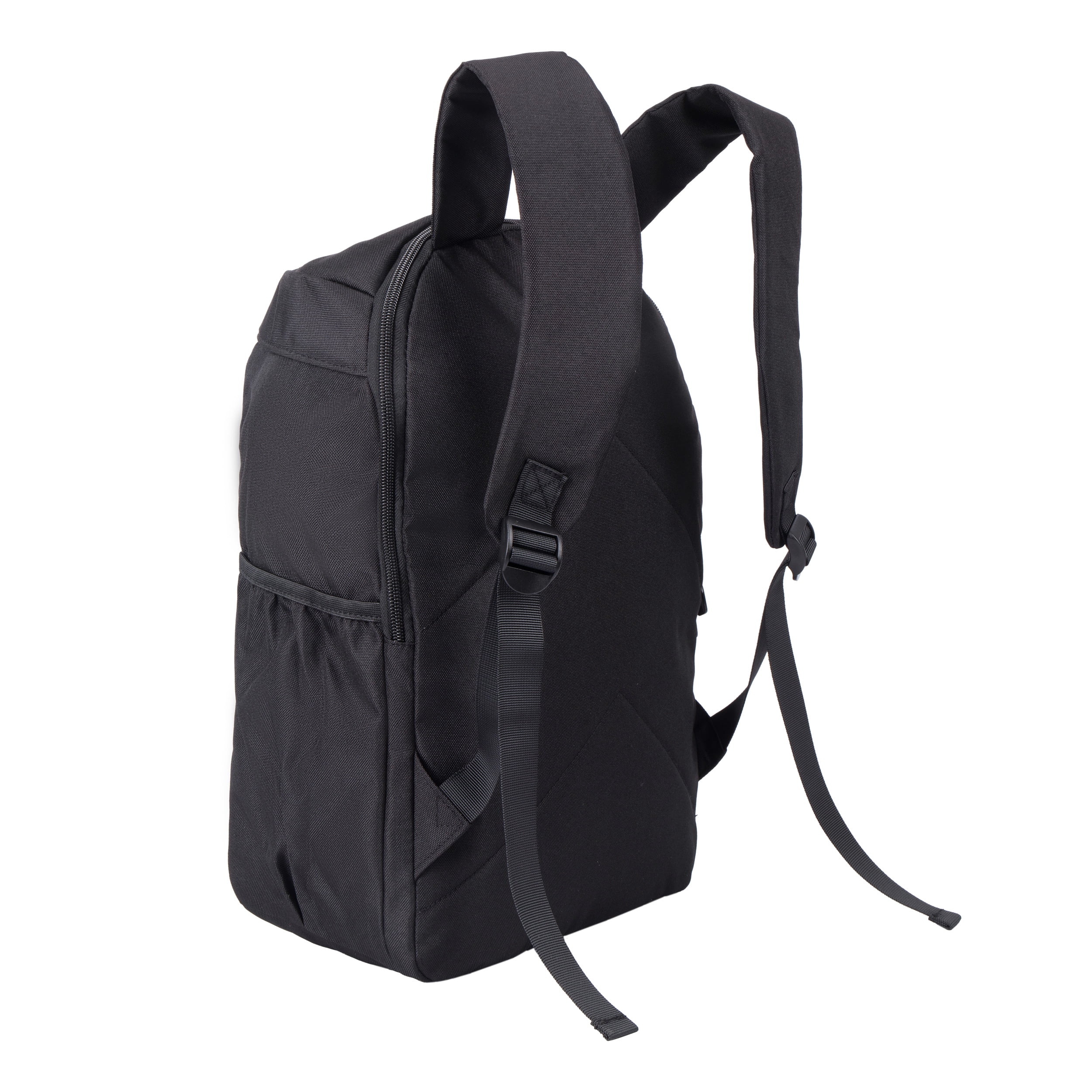 ZIPIT Capster Backpack for Boys, Large Capacity School Bag with Laptop Compartment, Durable Kids and Teen Backpack with Side Pockets, Black