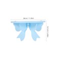 thumbnail image 2 of Minkissy Sky-Blue Nordic Style Wall Mounted Storage Shelf Wooden Display Rack For School 1Pcs, 2 of 7